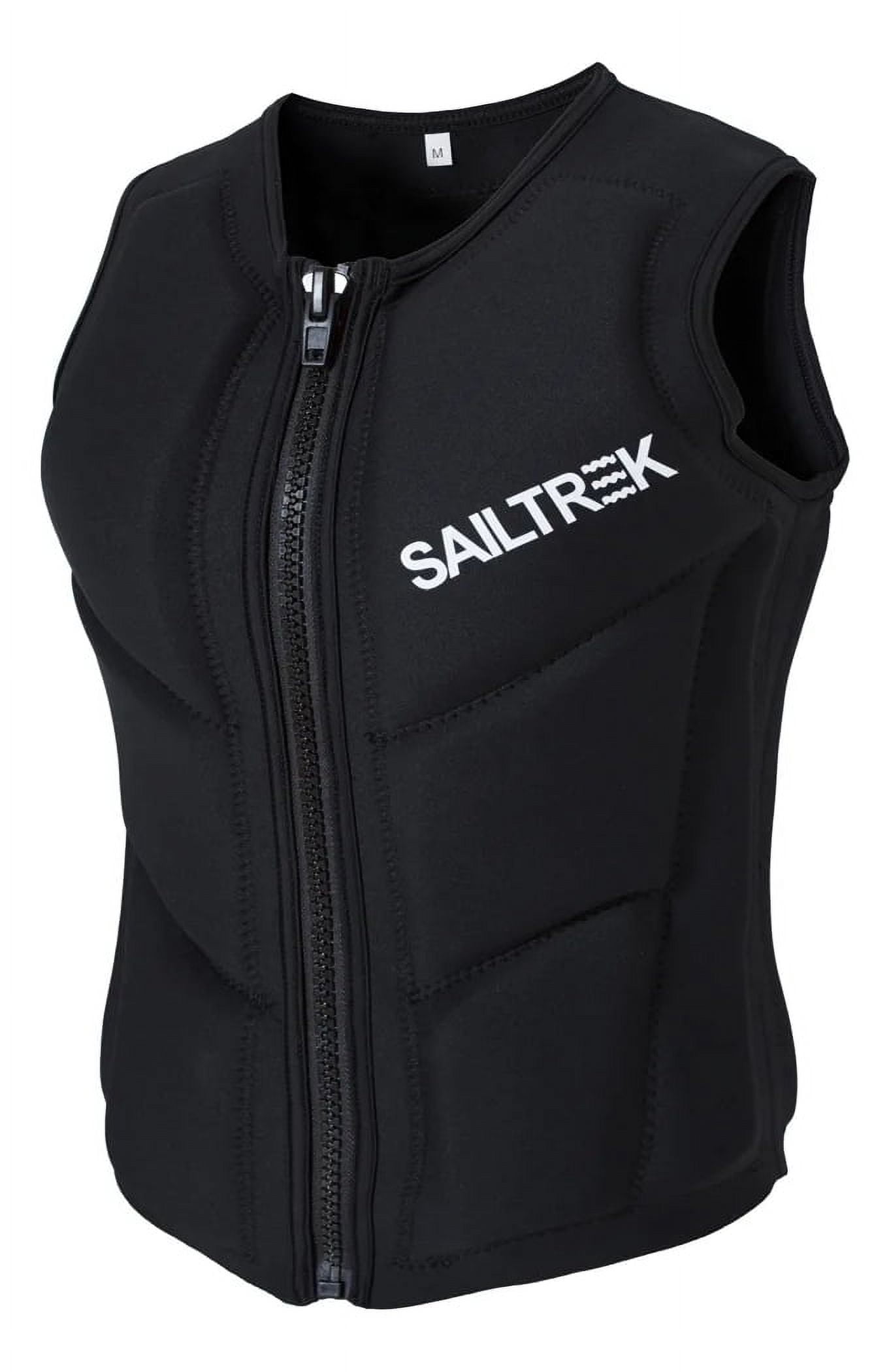 Adult Comp vest, protective life jacket, thickened collision resistant ...