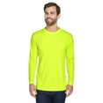 thumbnail image 1 of Adult Cool Dry Sport Long-Sleeve Performance Interlock T-Shirt BRIGHT YELLOW L, 1 of 3