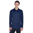 thumbnail image 1 of Adult Cool & Dry Sport Long-Sleeve Polo - NAVY - M, 1 of 3