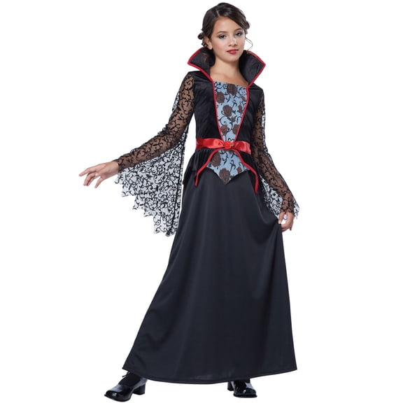Adult Countess Bloodthorne Girls Vampire Costume Child Size 8 - 10