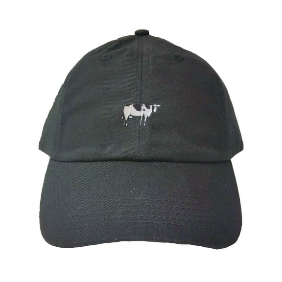 Adult Cow Embroidered Dad Hat