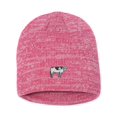 thumbnail image 1 of Adult Cow Embroidered Marled Knit Beanie Cap, 1 of 1