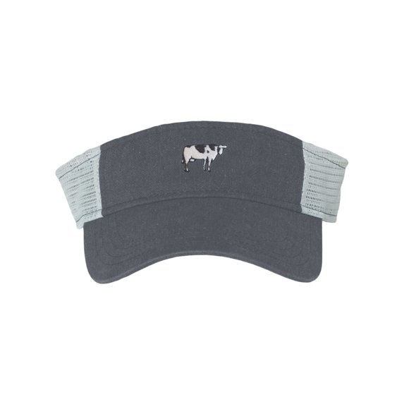 Adult Cow Embroidered Visor Dad Hat