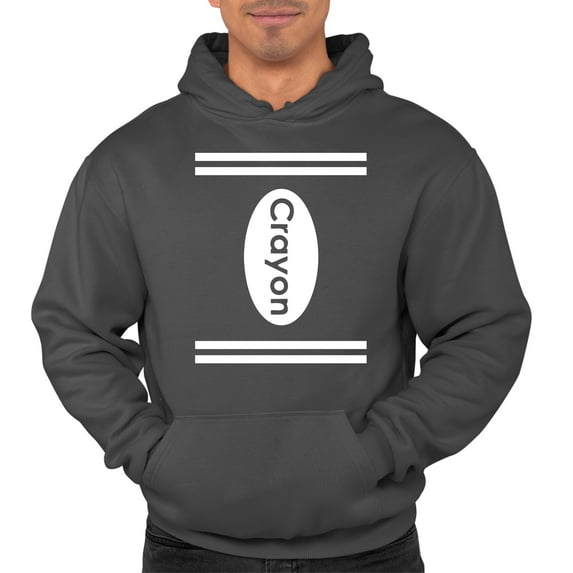 Adult Crayon Costume In Many Colors Sweatshirt Hoodie