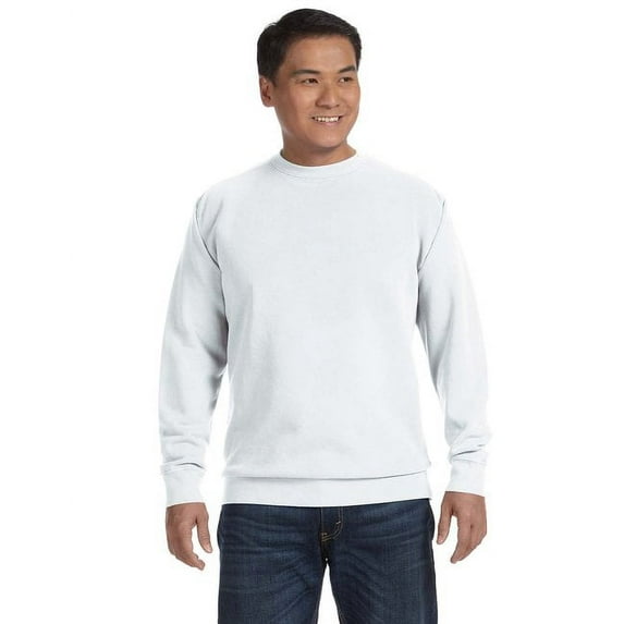 Adult Crewneck Sweatshirt - WHITE - 3XL