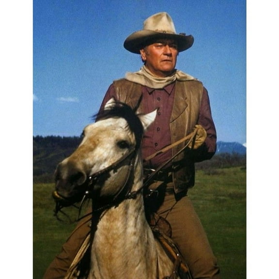 Adult DIY 5D Diamond Painting Kit, John Wayne Series Art Round Diamond, Full Diamond Diamond Embroidery Kit, Mosaic Cross Stitch Craft Home Wall Decoration