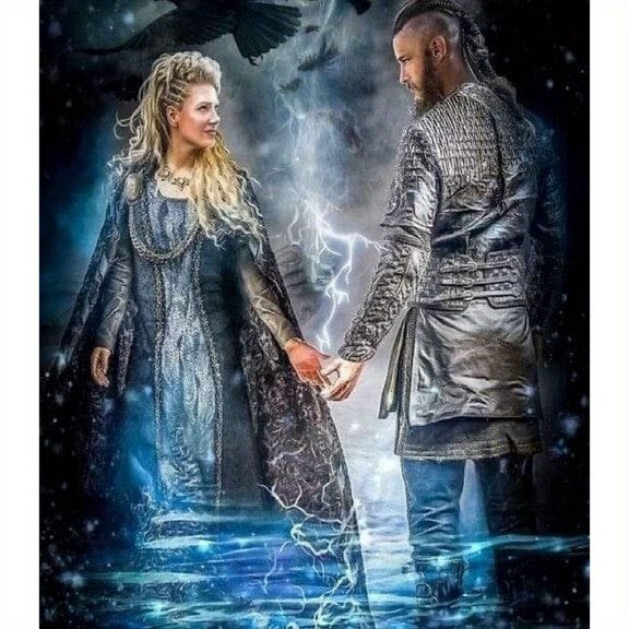 Adult DIY 5D Diamond Painting Kit, Viking Series Art Round Diamond, Full Diamond Diamond Embroidery Kit, Mosaic Cross Stitch Craft Home Wall Decoration