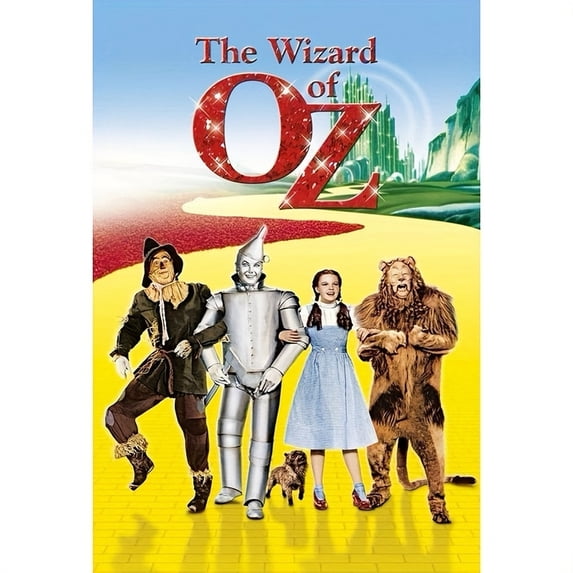 Adult DIY 5D Diamond Painting Kit, Wizard of Oz Series Art Round Diamond, Full Diamond Diamond Embroidery Kit, Mosaic Cross Stitch Craft Home Wall Decoration