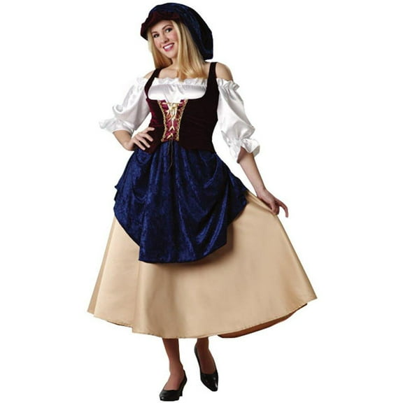 Adult DLX Renaissance Wench Costume