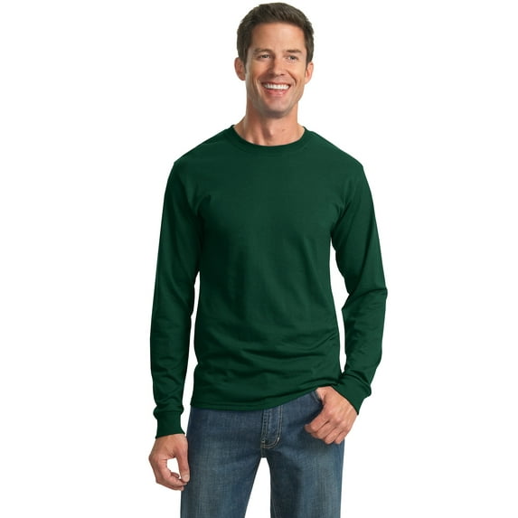 Adult DRI-POWER® ACTIVE Long-Sleeve T-Shirt - FOREST GREEN - 2XL