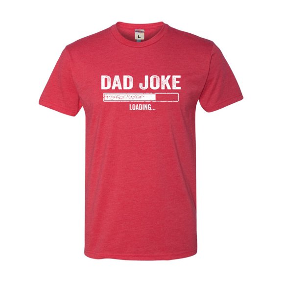 Adult Dad Joke Loading Funny Father's Day Deluxe T-Shirt