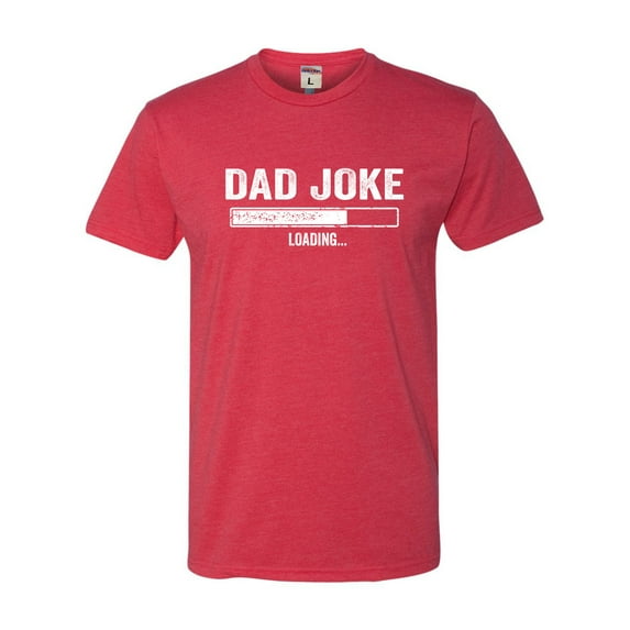 Adult Dad Joke Loading Funny Father's Day Deluxe T-Shirt