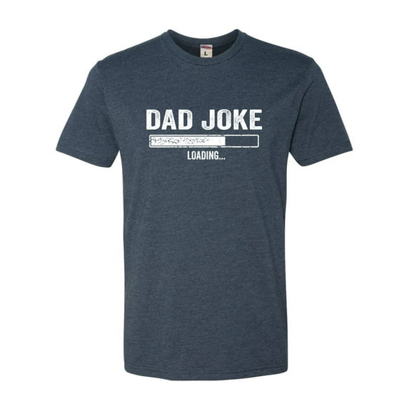 Adult Dad Joke Loading Funny Father's Day Deluxe T-Shirt