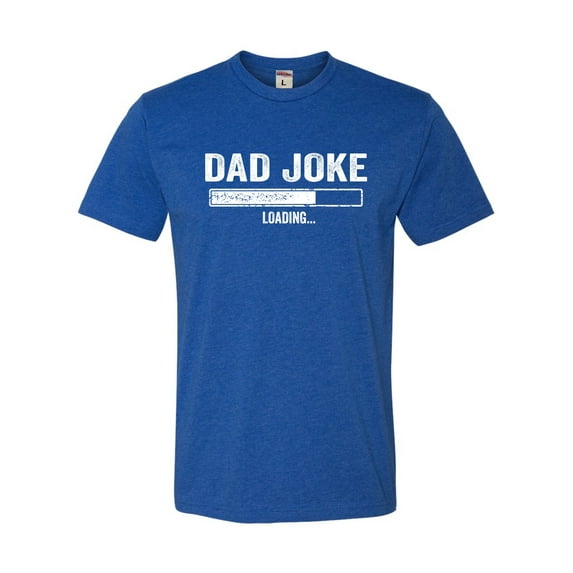 Adult Dad Joke Loading Funny Father's Day Deluxe T-Shirt