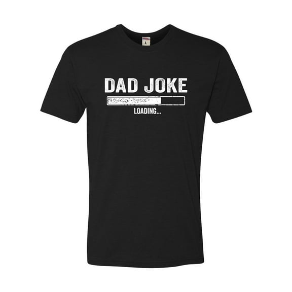 Adult Dad Joke Loading Funny Father's Day Deluxe T-Shirt