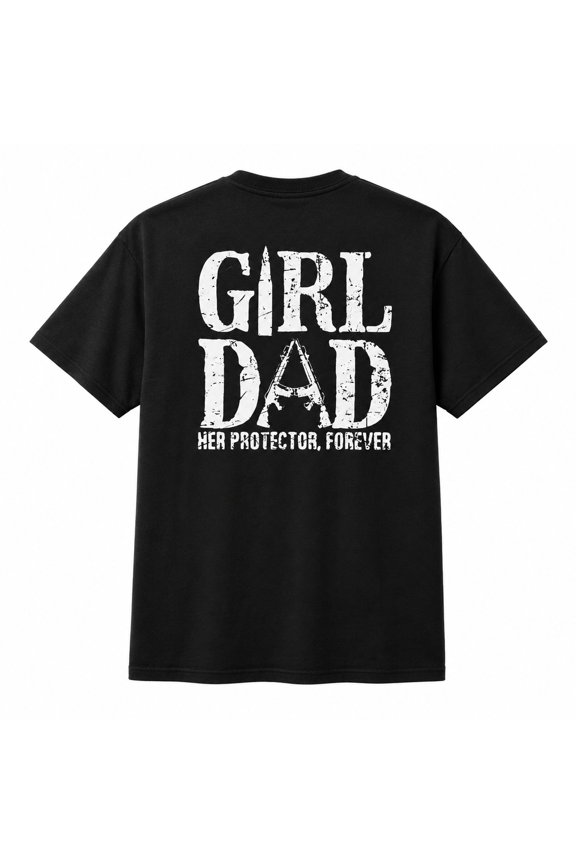 Adult Dad Protector Graphic T-Shirt, Unisex Classic Fit Cotton Tee