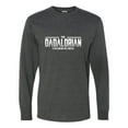 thumbnail image 1 of Adult Dadalorian His Way Is The Only Way Funny Dad Gift Long Sleeve T-Shirt, 1 of 1