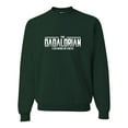 thumbnail image 1 of Adult Dadalorian His Way Is The Only Way Funny Dad Gift Sweatshirt Crewneck, 1 of 1