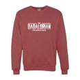 thumbnail image 1 of Adult Dadalorian His Way Is The Only Way Funny Dad Gift Sweatshirt Crewneck, 1 of 1
