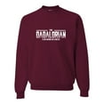 thumbnail image 1 of Adult Dadalorian His Way Is The Only Way Funny Dad Gift Sweatshirt Crewneck, 1 of 1