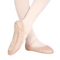thumbnail image 1 of Adult "Dansoft" Leather Full Sole Ballet Slippers, 1 of 6