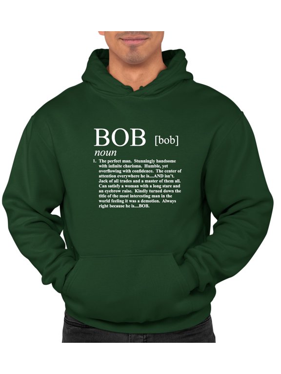 Adult Definition Of Bob Funny Sweatshirt Hoodie