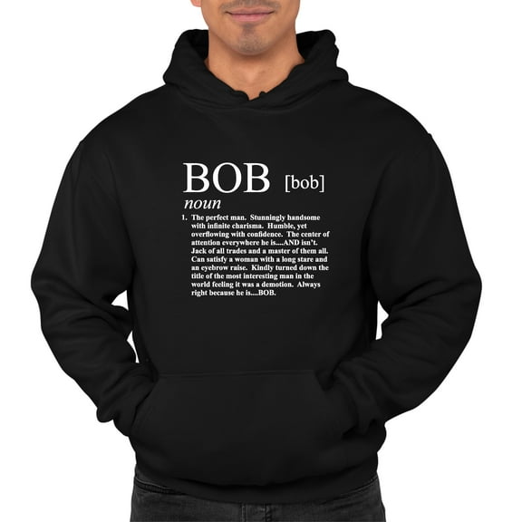 Adult Definition Of Bob Funny Sweatshirt Hoodie