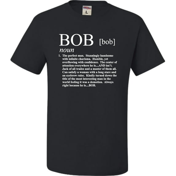 Adult Definition Of Bob Funny T-Shirt