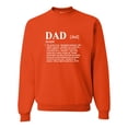 thumbnail image 1 of Adult Definition Of Dad Funny Father's Day Sweatshirt Crewneck, 1 of 1