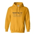 thumbnail image 1 of Adult Definition Of Teenager Funny Teen Sweatshirt Hoodie, 1 of 1