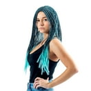 SeasonsTrading 12” Short White Bob Wig - Women Cosplay Costume Party