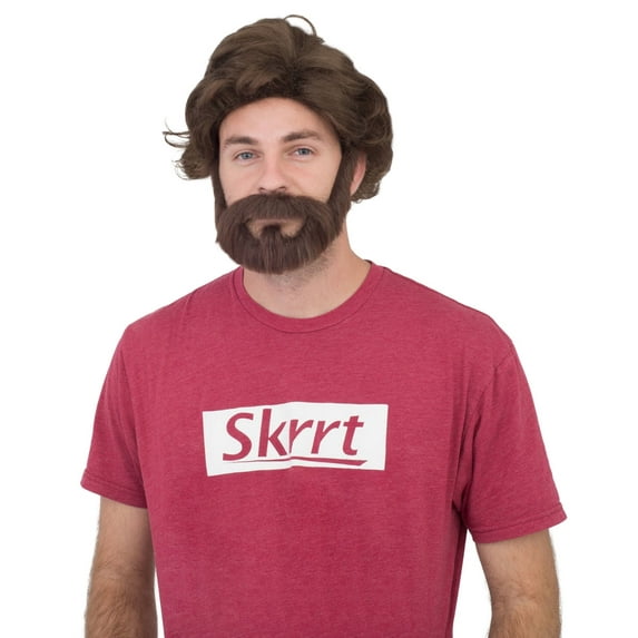 Adult Deluxe Party Late Wig and Beard Costume Accessory