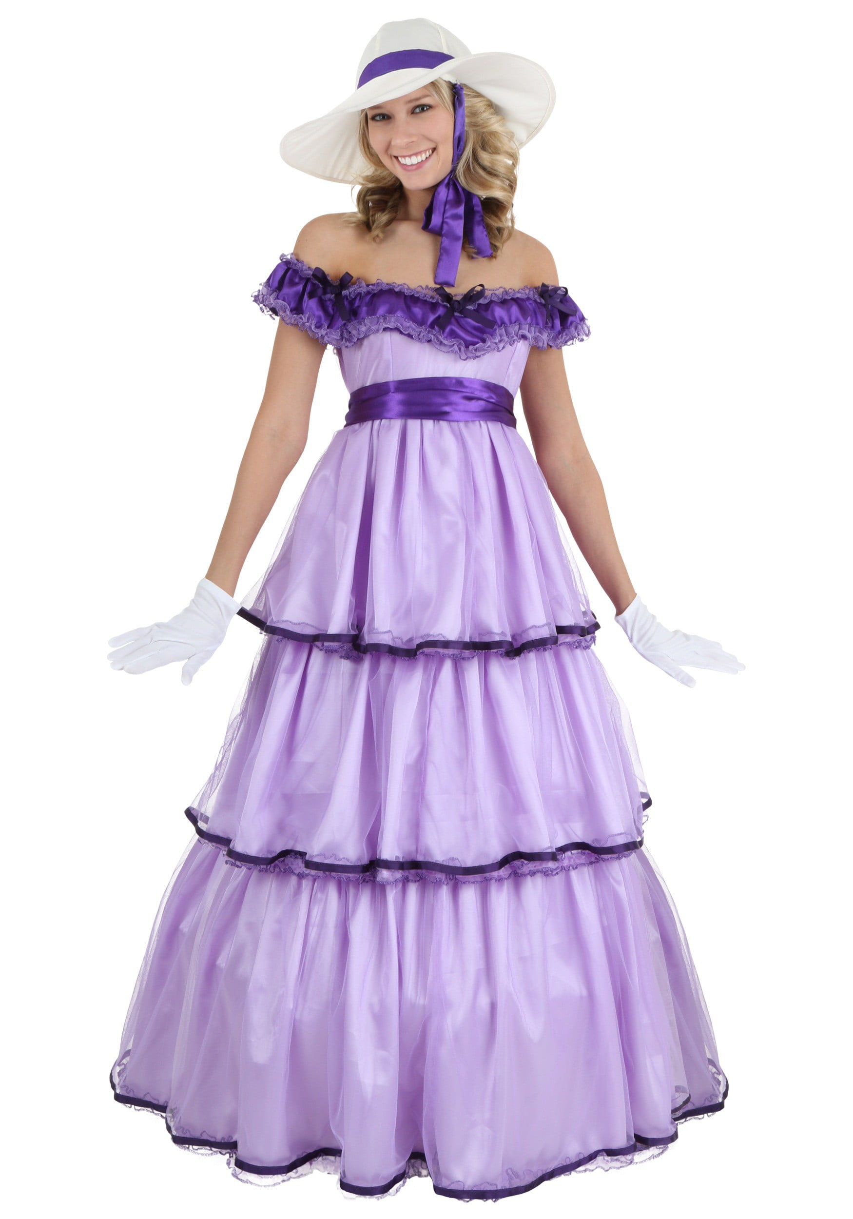 Adult Deluxe Southern Belle Costume - Walmart.com