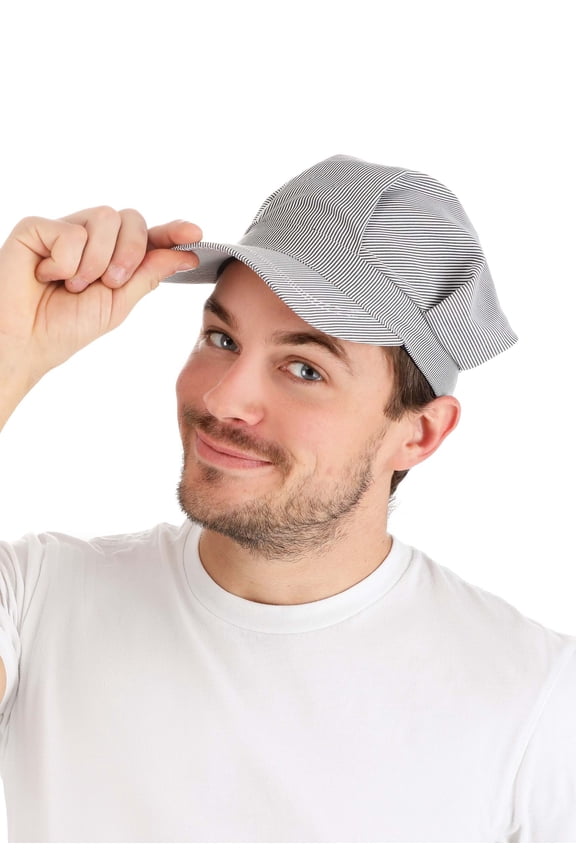 Adult Deluxe Train Engineer Costume Hat