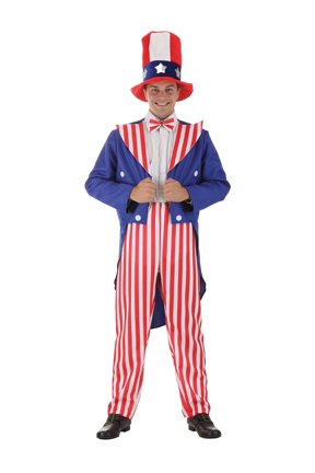 Adult Deluxe Uncle Sam Costume
