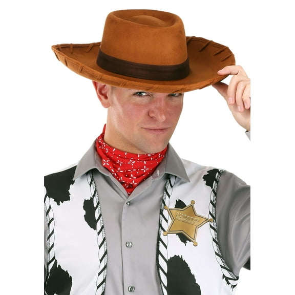 Adult Deluxe Woody Cowboy Hat