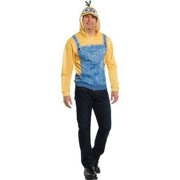 Adult Despicable Me Minions Halloween Costume Top - M, Men's, Size: Medium