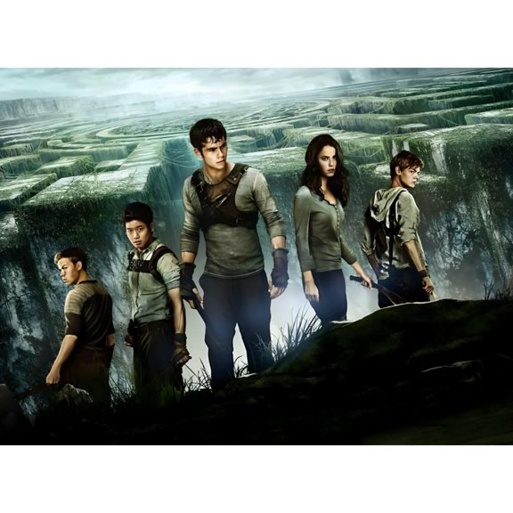 Adult Diamond Painting Set, Maze Runner Pattern, Full Diamond DIY Painting, Suitable for Adult Beginners, Home Wall Decoration