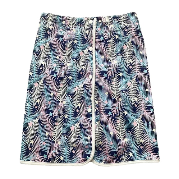 Adult Diaper Skirt Nursing Pants Adjustable for Adults Elderly Men and Women Colorful stripes XL