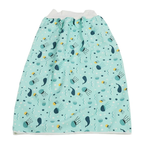 Adult Diaper Skirt Wearable Incontinence Mat Washable Cotton Cloth Reusable Bed Pad L