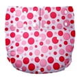 thumbnail image 1 of Adult Diaper for Incontinence Washable Pul Pant for Patients Travel Pink Dots, 1 of 9
