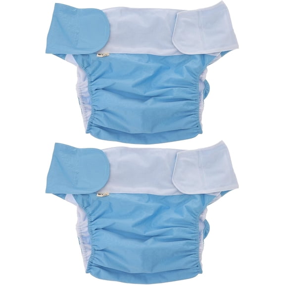 Adult Diapers Covers - Reusable & Waterproof Incontinence Pants for Overnight Leak Protection - Washable Underwear for Women, Men, Seniors & Postpartum Care