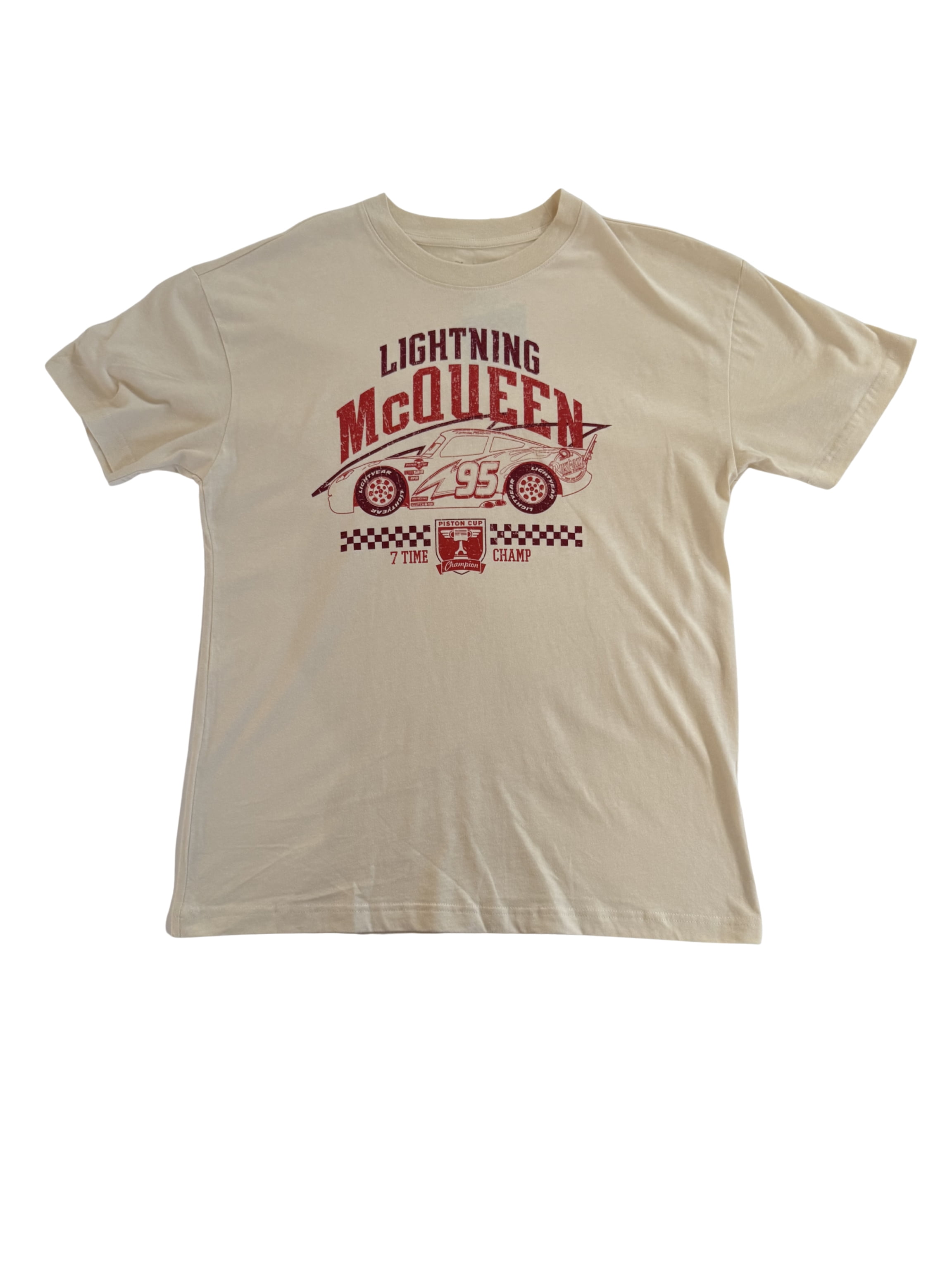Disney Adult Cars 7X Champ Tee (Unisex), S to XXXL