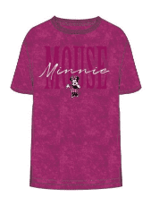 Adult Disney Minnie Script Tee - Walmart.com