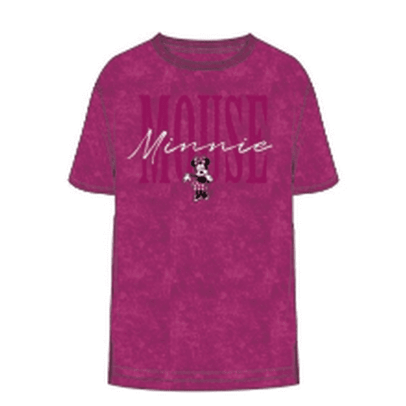 Disney Minnie Script Adult Graphic Tee (Unisex), XS to XL