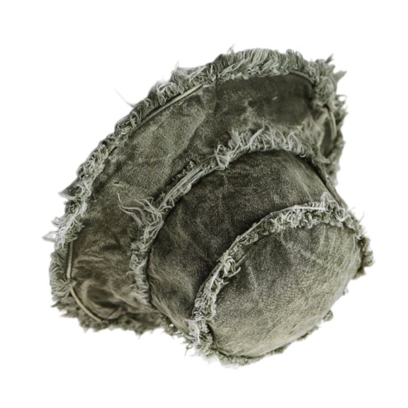 Adult Distressed Bucket Hat Foldable Frayed Edge Fisherman Hat Lightweight Hat