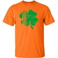 thumbnail image 1 of Adult Distressed Shamrock St. Patrick's Day Irish Pride T-Shirt, 1 of 1