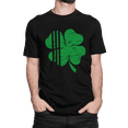 thumbnail image 1 of Adult Distressed Shamrock St. Patrick's Day Irish Pride T-Shirt, 1 of 1