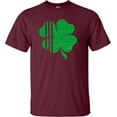 thumbnail image 1 of Adult Distressed Shamrock St. Patrick's Day Irish Pride T-Shirt, 1 of 1