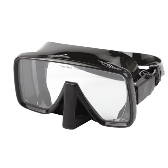 Adult Diving Mask Tempered Glass High Defination Swimming Goggles with Nose Cover Snorkel Gear Freediving Swim
